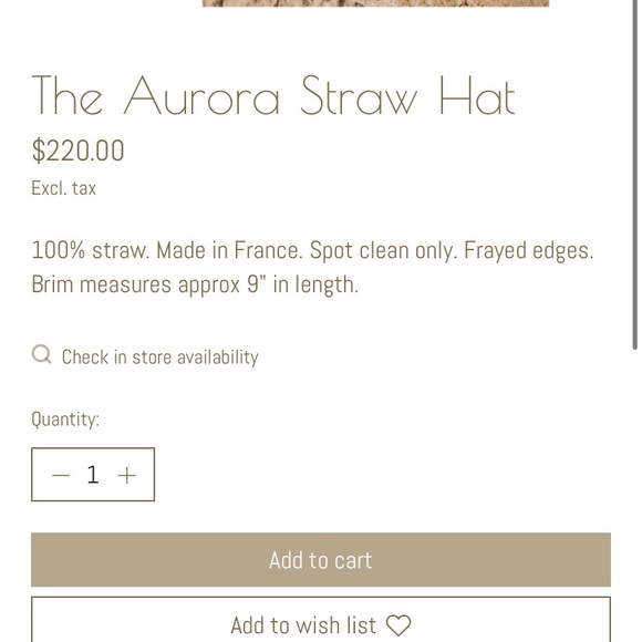Anthropologie Van Palma aurora hat new with tags size medium - Picture 4 of 13